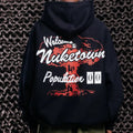 Call Duty Nuketown Black Casual Fabric Menswear Womenswear Streetwear Heart T-Shirts