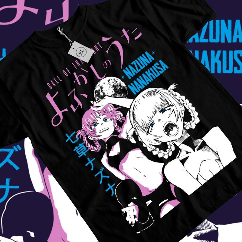 Call Night Anime & Nazuna Nanakusa Kawaii Waifu Anime Manga Lover Ball Cotton T-Shirts