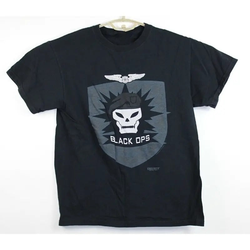 Call Duty Black Opps Video Game Black Gamer T-Shirts