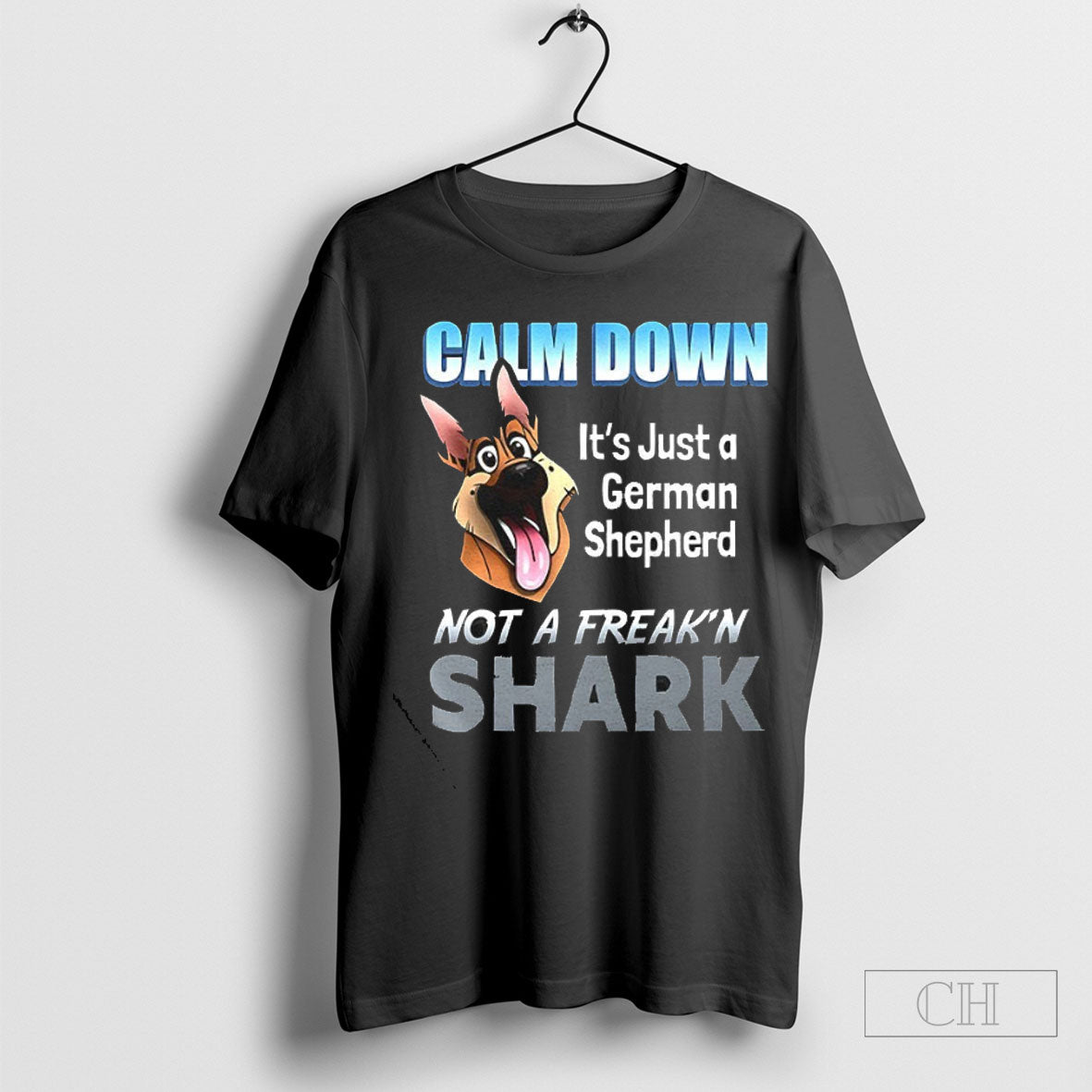 Calm Down Its A German Shepherd Not A Freakn Shark