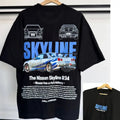 Camiseta Skyline R340 DRG Camiseta Skyline DRG Skyline R340 DRG Cotton Menswear T-Shirts
