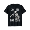 Can I Pet That Dog Halloween Skull Made Usa T-Shirts