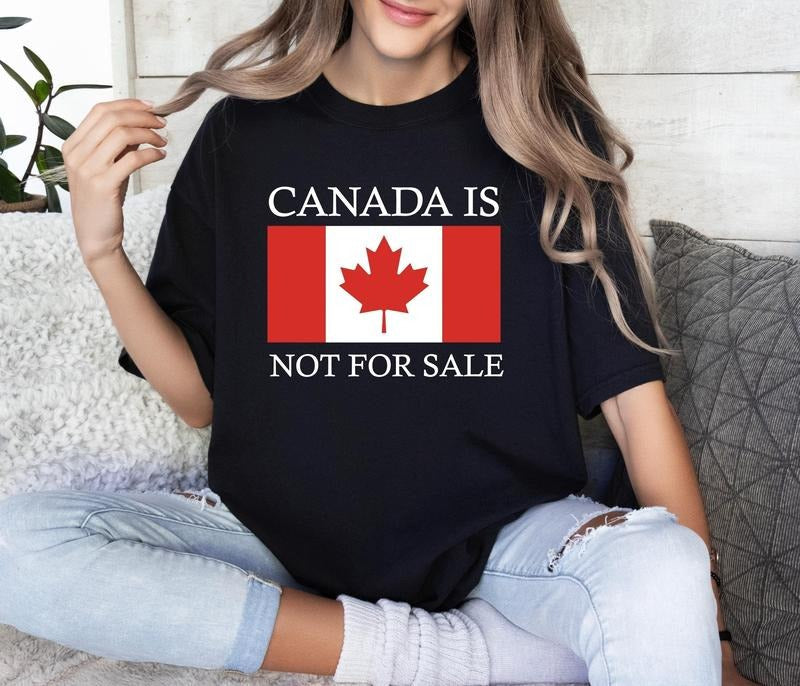 Canada Is Not Sale Shirt Free Canada & Canadiansstyle{N002}2 T-Shirts