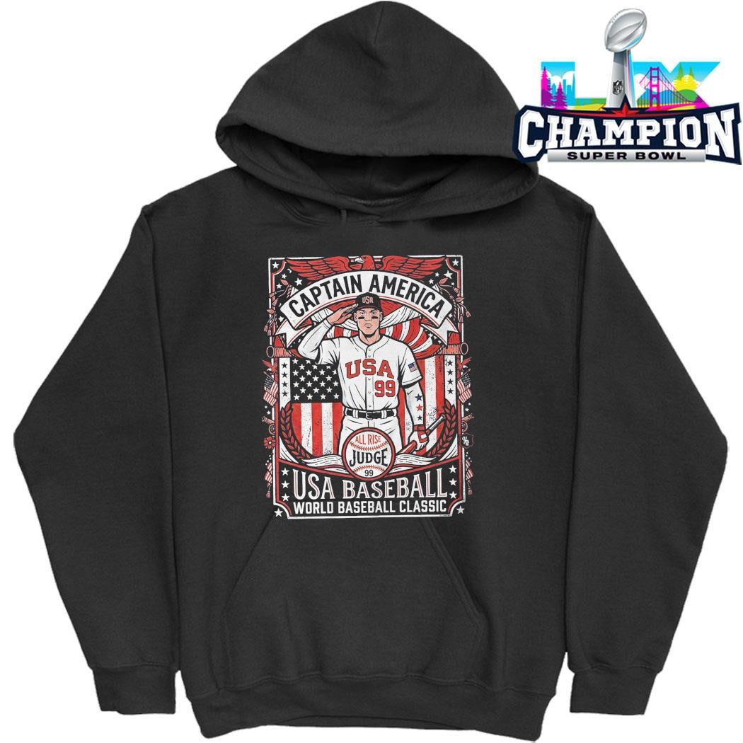 Captain America Usa Baseball World Baseball Classic Shirt