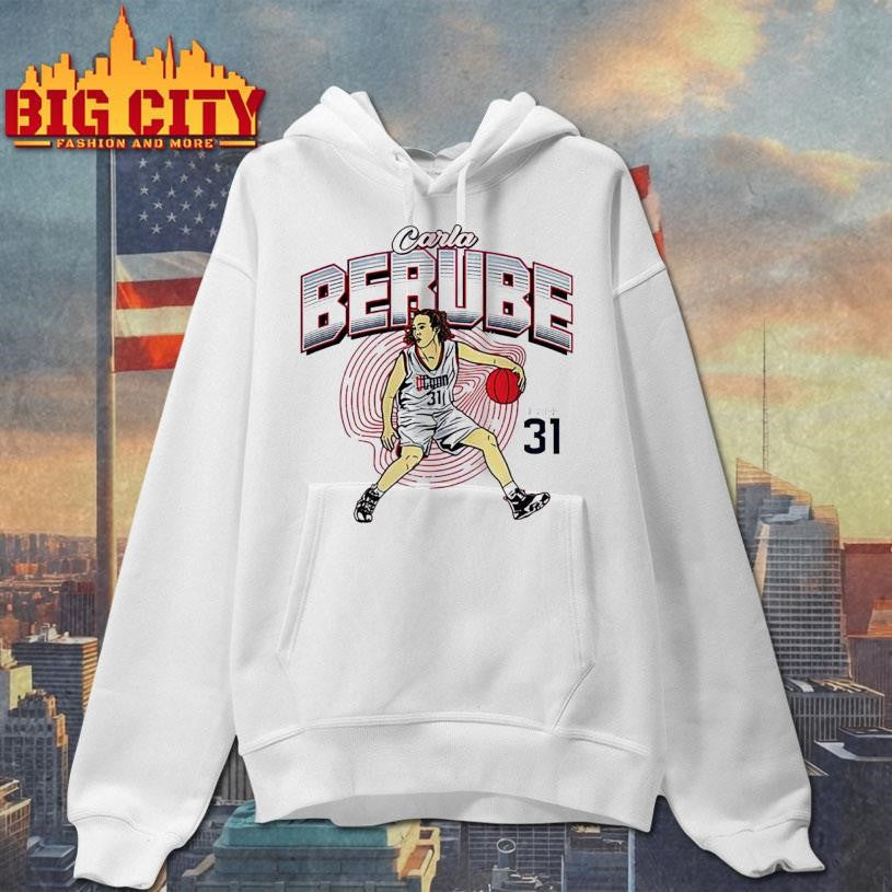 Carla Berube UConn Basketball NCAA Legends Caricature Shirt