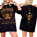 Cassian Shirt Commander Night Court Shirt Bat Acotar Court Crescent City Dark Romance Shirts T-Shirts