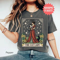 Cat Lady Tarot Card Shirt Cat Lover Mom Shirt Cat Lovers Funny Cat Shirt Cat Lovers Tarot Lover T-Shirts