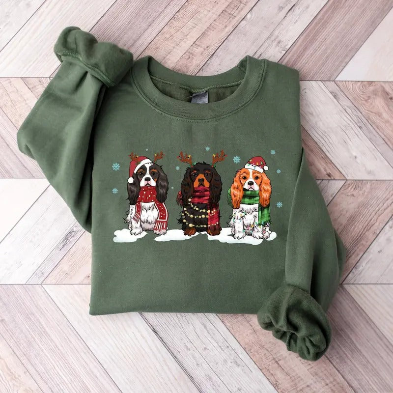 Cavalier King Charles Spaniel Dog Shirt King Charles Spaniel Shirt Dog Mom Dog Lover T-Shirts