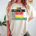 Celebrating Black Black History Month Shirt African American T-Shirts