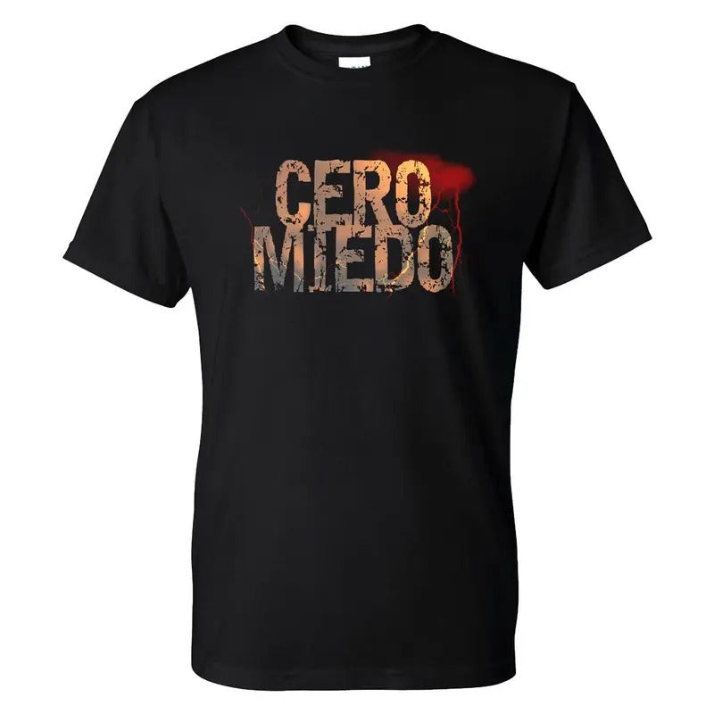 Cero Miedo No Fear Casual Classic T-Shirts