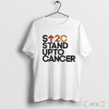 Chadwick S2c Stand Up To Cancer T Shirt