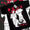 Chainsaw Man & Makima Reze Kawaii Waifu Anime Manga Lover Ball Cotton T-Shirts