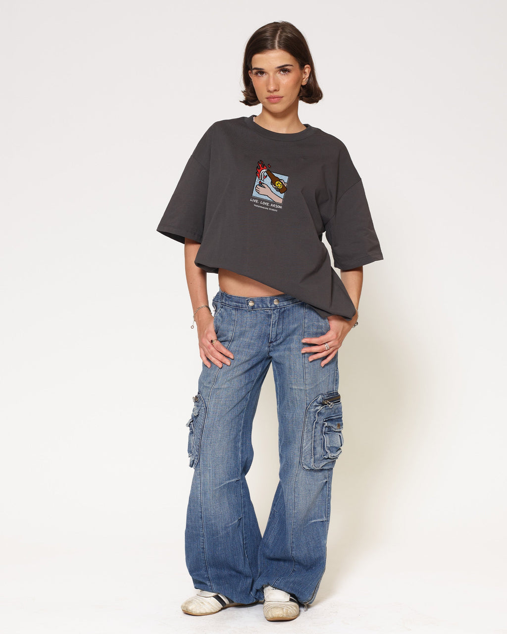 Live. Love. Arson Oversized Tee