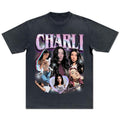 Charli D'Amelio Charli D'Amelio Vintgae 90s Charli D'Amelio 2024 Rap Hip Hop Fans T-Shirts