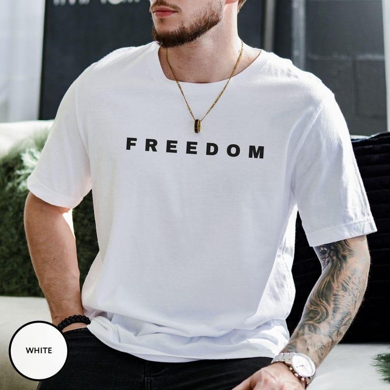 Charlie Kirk Freedom Shirt Charlie Kirk Charlie Kirk Justice Charlie Kirk Shirt Charlie Kirk Quote Shirt T-Shirts