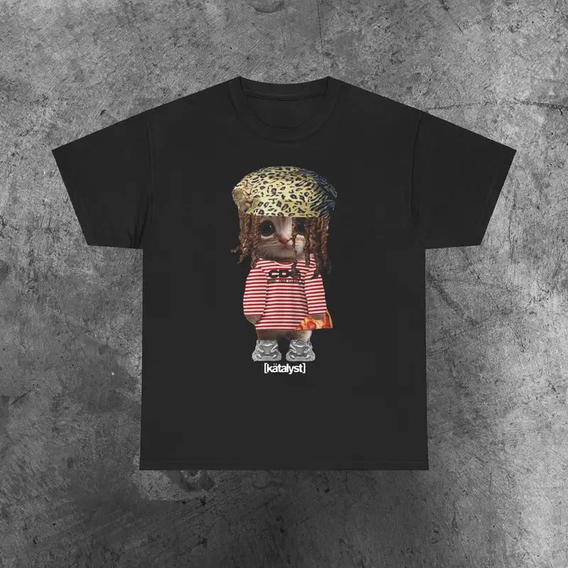 Che Kitty Shirt Casual Classic T-Shirts
