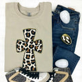 Cheetah CROSS Chenille Patch T-Shirts
