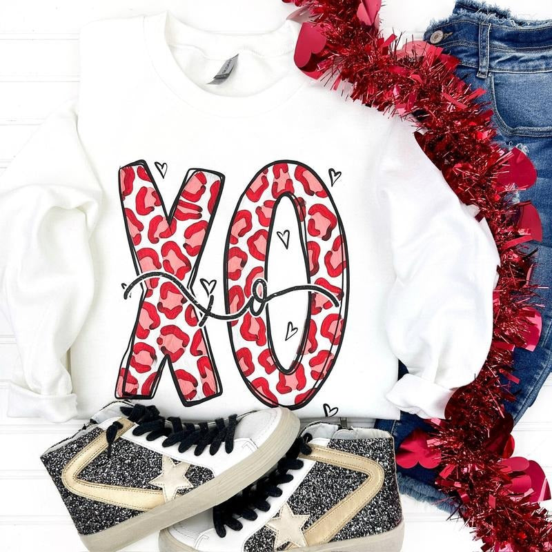 Cheetah XOXOXO Gildan WHITE T-Shirts