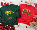 Chest Nuts Couples Matching Humor Family Funny Saying Couple Party T-Shirts