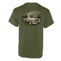 Chevrolet Camo Truck Vintage Hot Rod Muscle Car Car Enthusiasts Cotton Old School Top Menswear Streetwear Tropical Casual Shirt Cotton Y2k Outfits T-Shirts