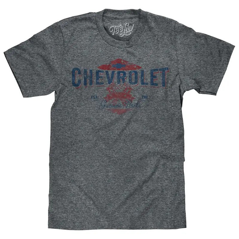 Chevrolet Genuine Parts Gray T-Shirts