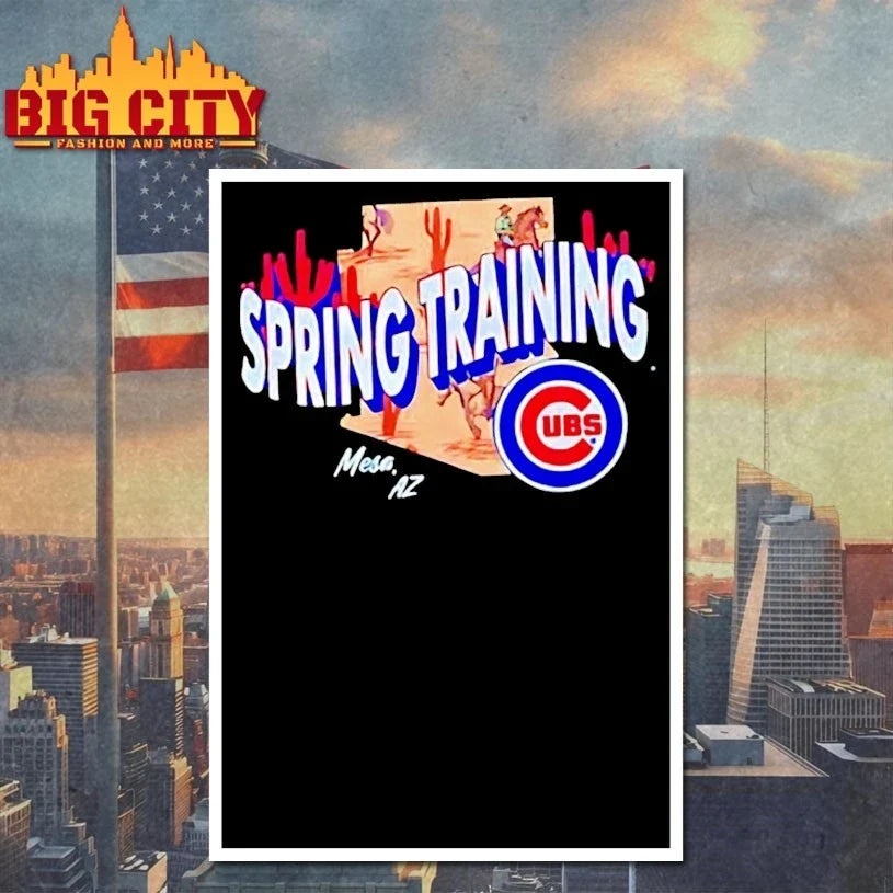 Chicago Cubs Baseball 2026 Spring Training T-Shirt
