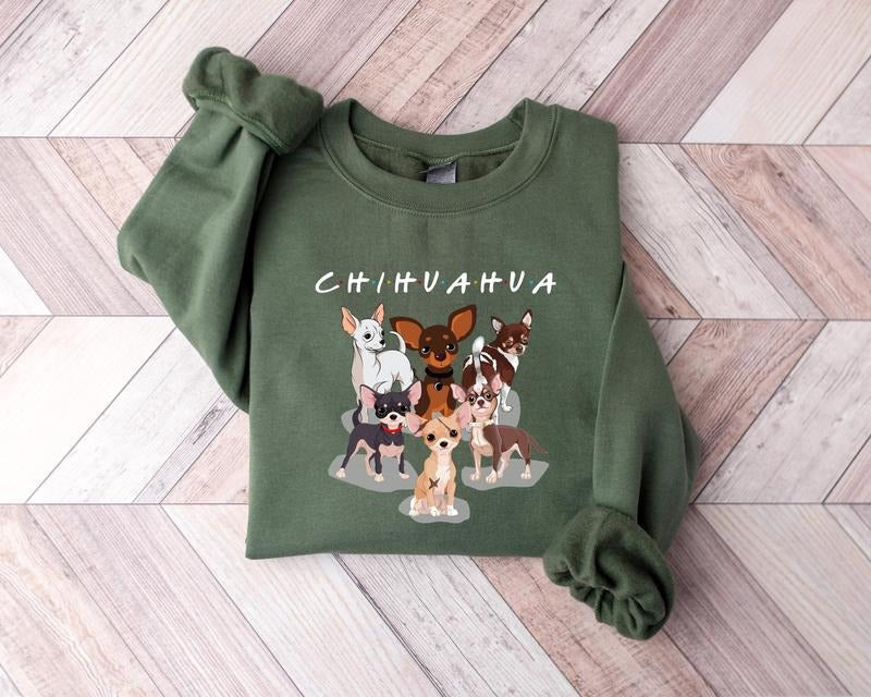Chihuahua Mom Dog Lover Dog Mom Shirt Cute Dogs Chihuahua Lover Shirt Dog Owner Pet Lover T-Shirts