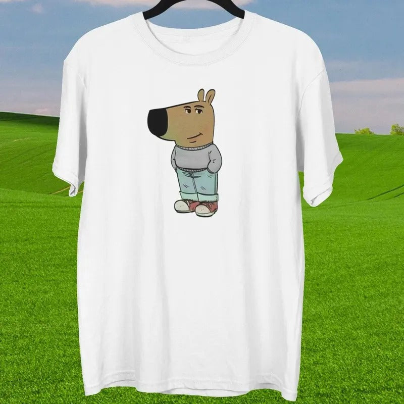 Chill Guy Funny Meme Shirt My New Character Chill Guy Dog That Low Key Doesn'T Give Meme Shirt Funny Viral Trending Meme Shirt T-Shirts