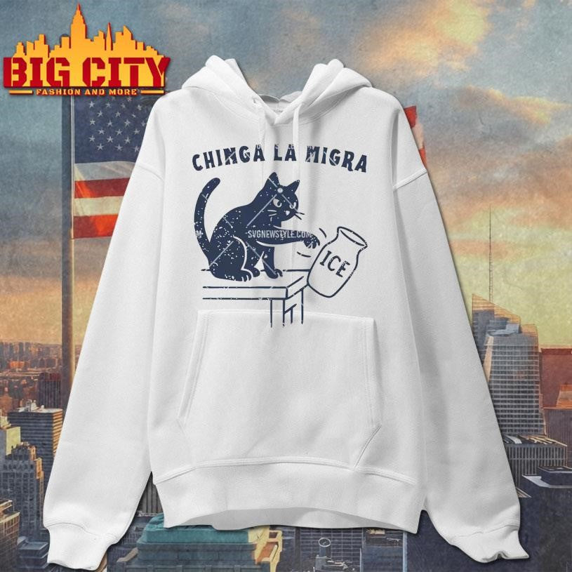 Chinga La Migra Cat Shirt