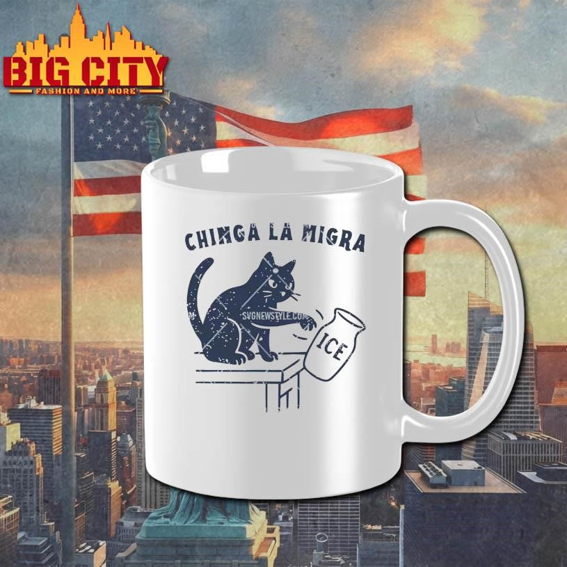 Chinga La Migra Cat Shirt