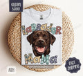 Chocolate Labrador Mama Shirt Gildan Dog Mom Cute Brown Lab Mama Plus Sizes T-Shirts