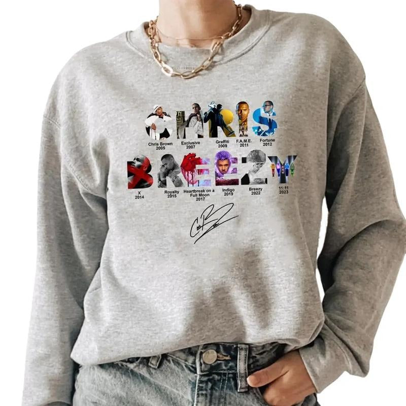 Chriis Brezy Full Albums Shirt Gifl T-Shirts