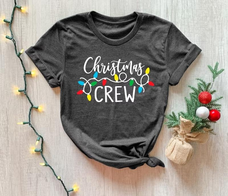 Crew Shirt Family Shirt Family Top Womenswear Underwear Humen Lady Streetwear T-Shirts