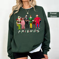 Friends Movie Watching Shirt Funny Family Xmas T-Shirts