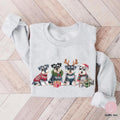 Miniature Schnauzer Dog Xmas Dog Owner Shirt Dog Mom Shirt Dog Lover Funny Shirt Cozy Winter T-Shirts