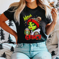 Mom Family Shirt Cute Party Shirt X Mas Mom Short Sleeve T-Shirts