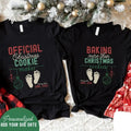 Pregnancy Announcement Shirt Couple Baking More Than Cookies Personalized Pregnancy Reveal Funny Pregnancy Reveal T-Shirts