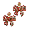 Seed Bead Bow Earrings T-Shirts