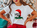 Skull Shirt Matching Family 2023 Horror Celebration X Mas Party Skull Shirt T-Shirts