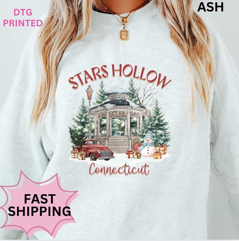 Stars Hollow ~ Relaxed Fit Printed USA Womenswear Casual Comfortable T-Shirts