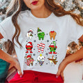 Teeth Santa Tooth Shirt Dentist Xmas Dentist Student Shirt Dental Office T-Shirts