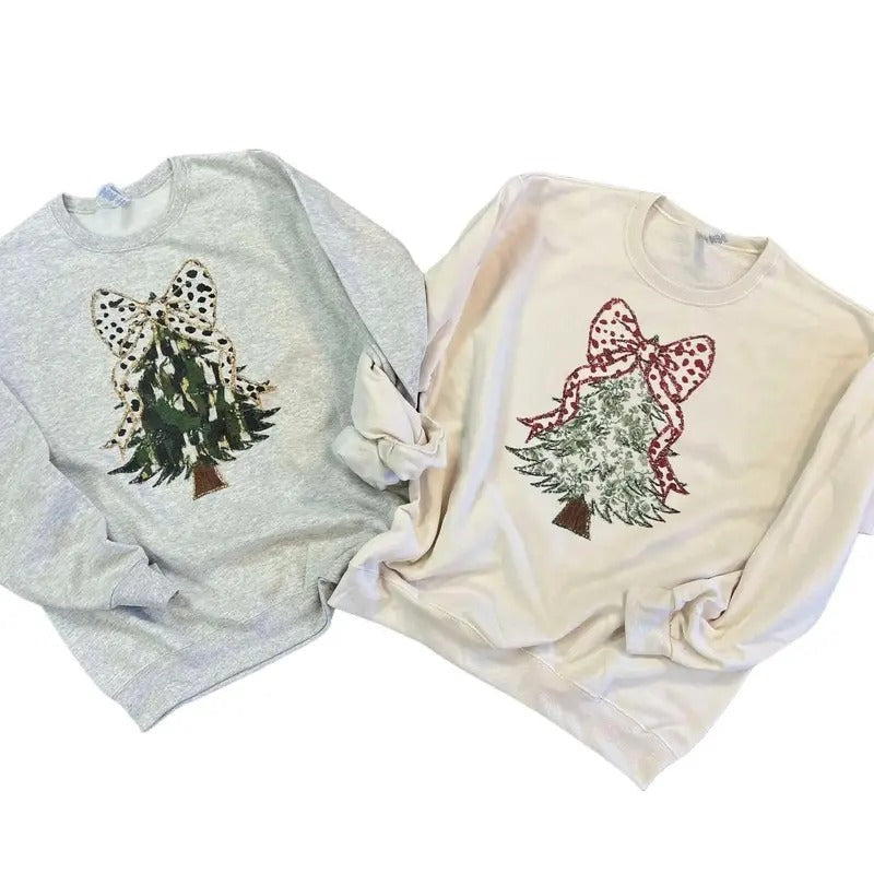 Tree Coquette Bow Dalmation Print Bow Vintage Print T-Shirts