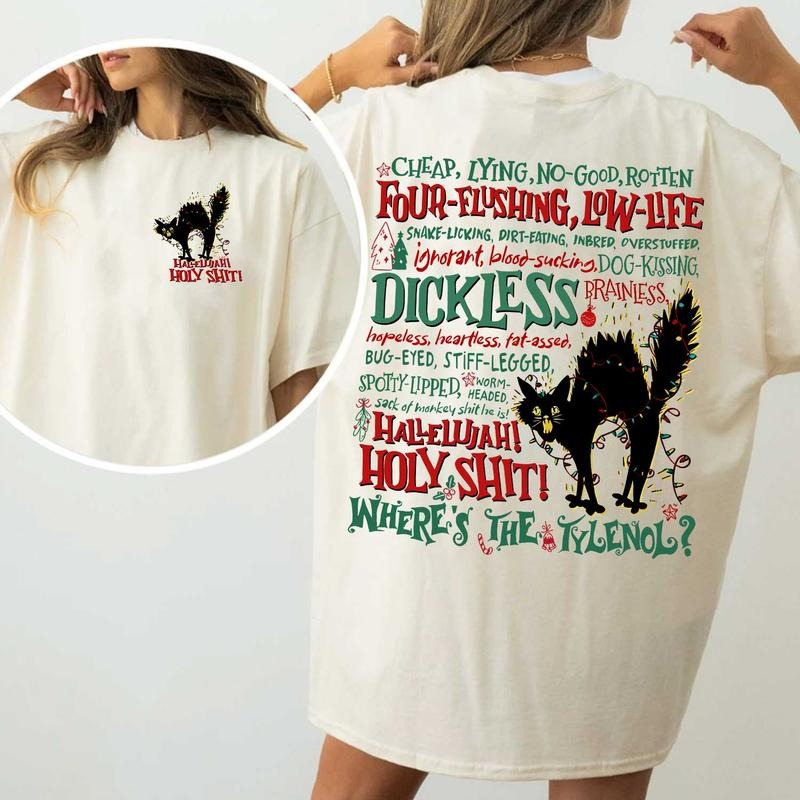Vacation Movie Shirt Funny Scene National Lampoon Festival Iconic Quotes Classic Comedy Fabric Cotton T-Shirts