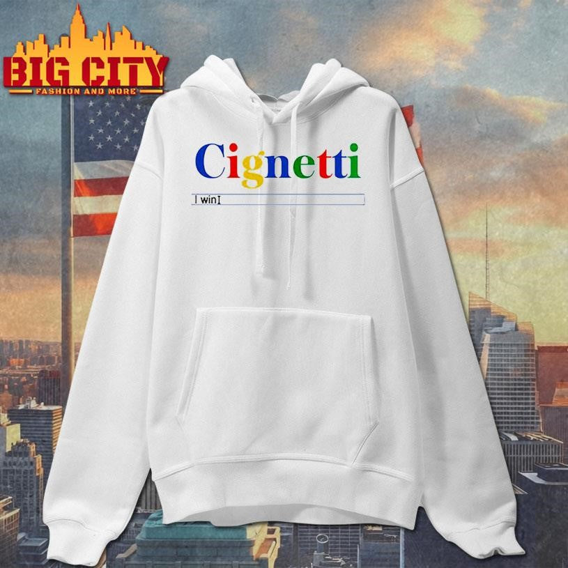 Cignetti i win search bar shirt