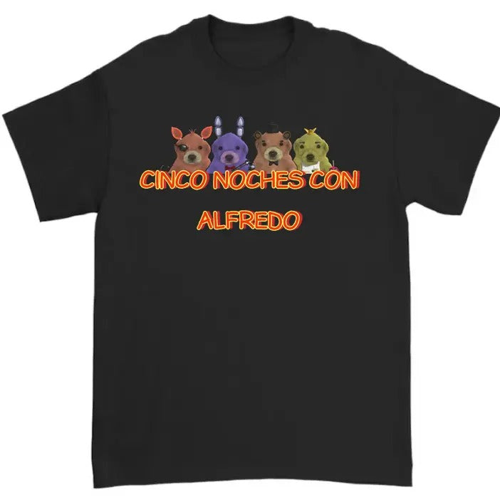 Cinco Noches Con Alfredo Meme T-Shirts