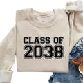 Class School Year Class 2038 & Back School 2038 Class 2038 Squad Students T-Shirts