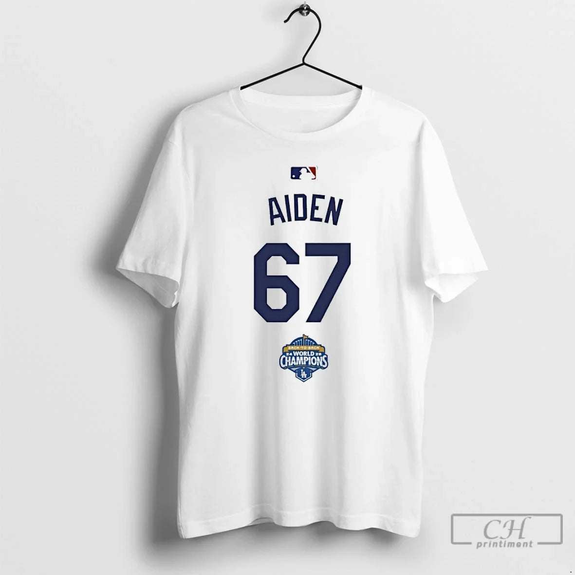 Classic Aiden 67 Back Back Champs World Champions T-Shirts