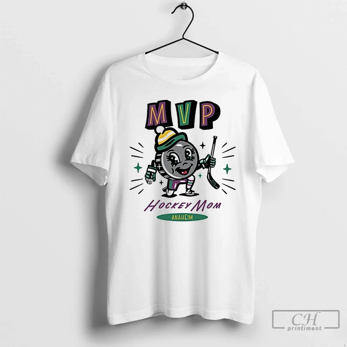 Classic Anaheim Ducks 2025 Mvp Hockey Mom T-Shirts