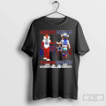 Classic Auburn Tigers Saturdays Vs Dallas Cowboys Sundays Mascot Skyline T-Shirts