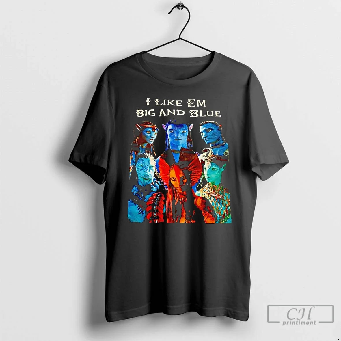 Classic Avatar I Like Em Big Blue T-Shirts